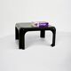 Coffee Table 'Elena', Vico Magistretti Design for Metra Italy, Glossy Black, 1970s