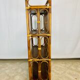 Rattan shelf