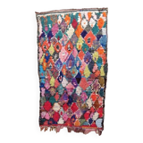 Berber carpet boucharouette wide 250x140 cm