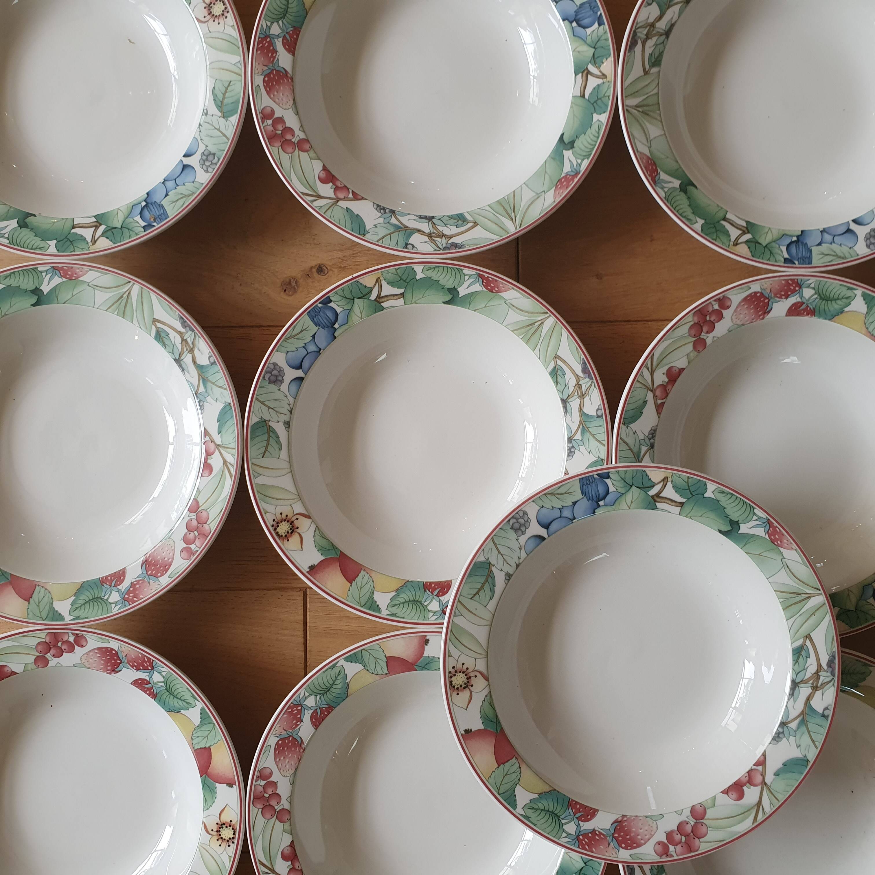10 deep plates Villeroy and Boch Catalina