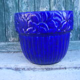 Cache -pot en barbotine vintage
