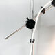 1970's Adjustable Metal Table Lamp in Creamy Colour, Hungary