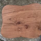 Vintage solid elm tripod stool 1960