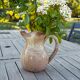 Old cider pitcher in varnished sandstone early 20th century