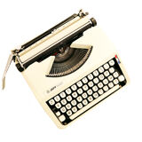 Japy baby Hermes cream new ribbon typewriter