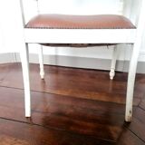 Louis XV style canned armchair lacquered wood