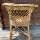 Fauteuil enfant rotin