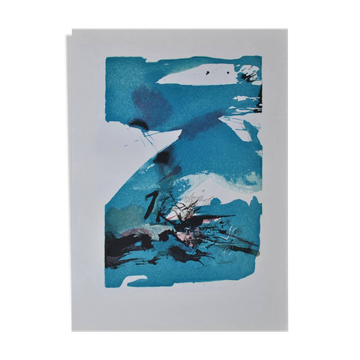 ZAO Wou-Ki : L'Abyme, Gravure sur bois
