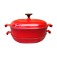 The Crucible Cocotte & its enamelled cast iron dish Enzo Mari Model MAMA N° 29