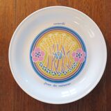 7 Paris porcelain table plates Days of the week zodiac signs
