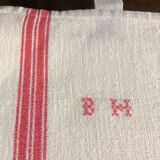 large embroidered old towels