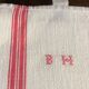large embroidered old towels