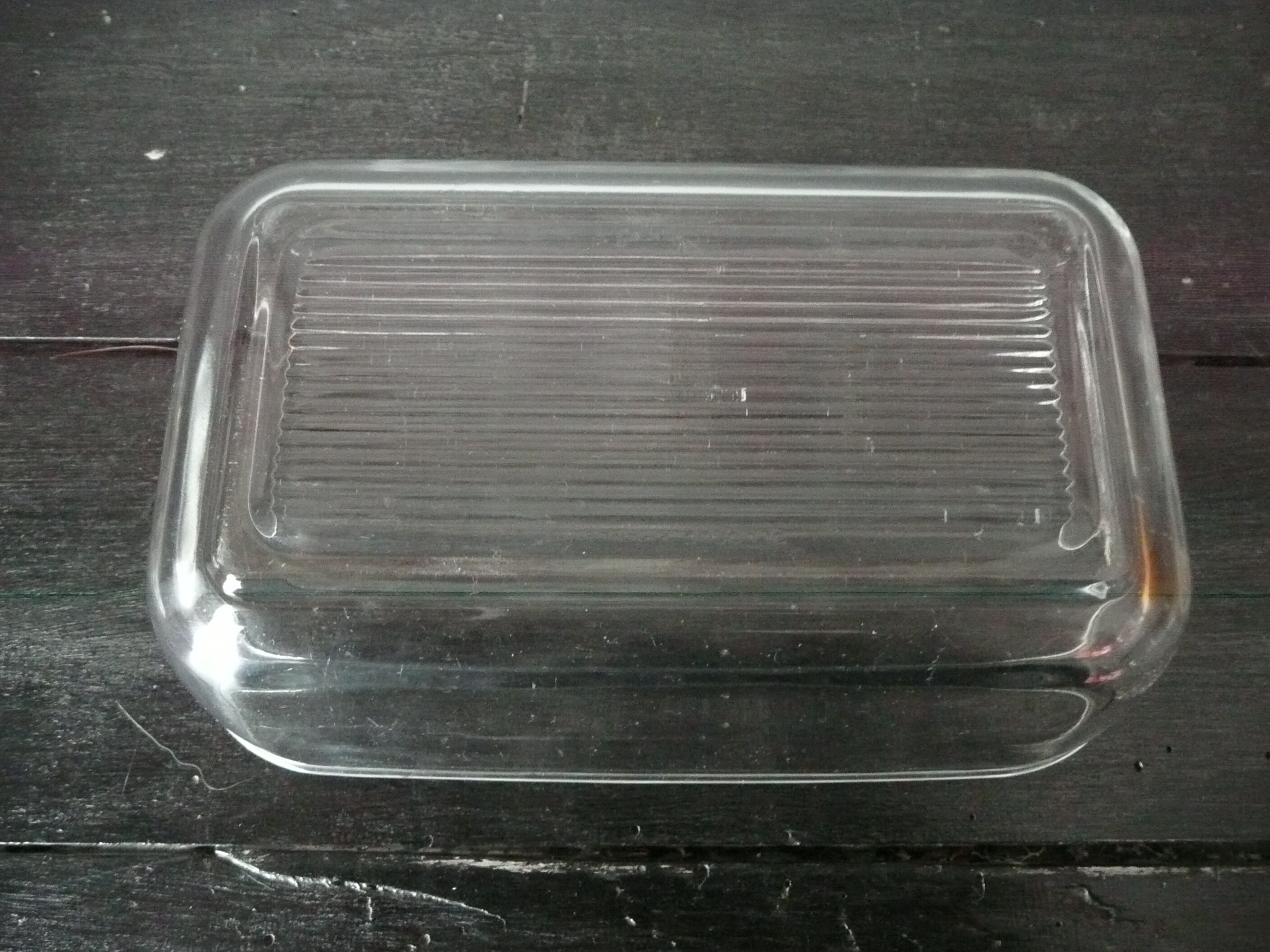 Old butter dish