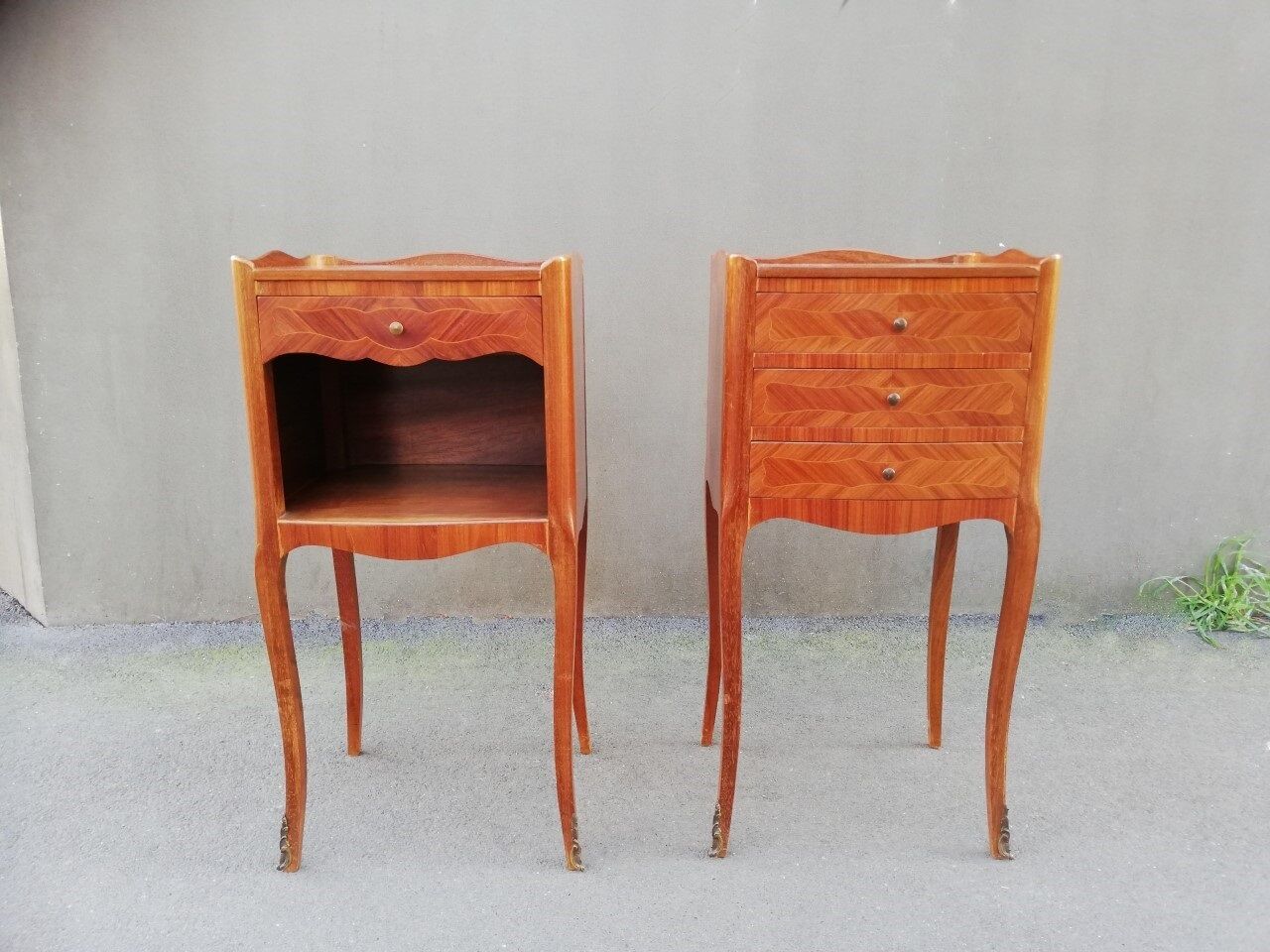 Paire de chevets e style Louis XV