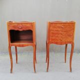 Paire de chevets e style Louis XV