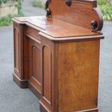 Antique mahogany wood furniture, English counter furniture, English servant, buffet furniture