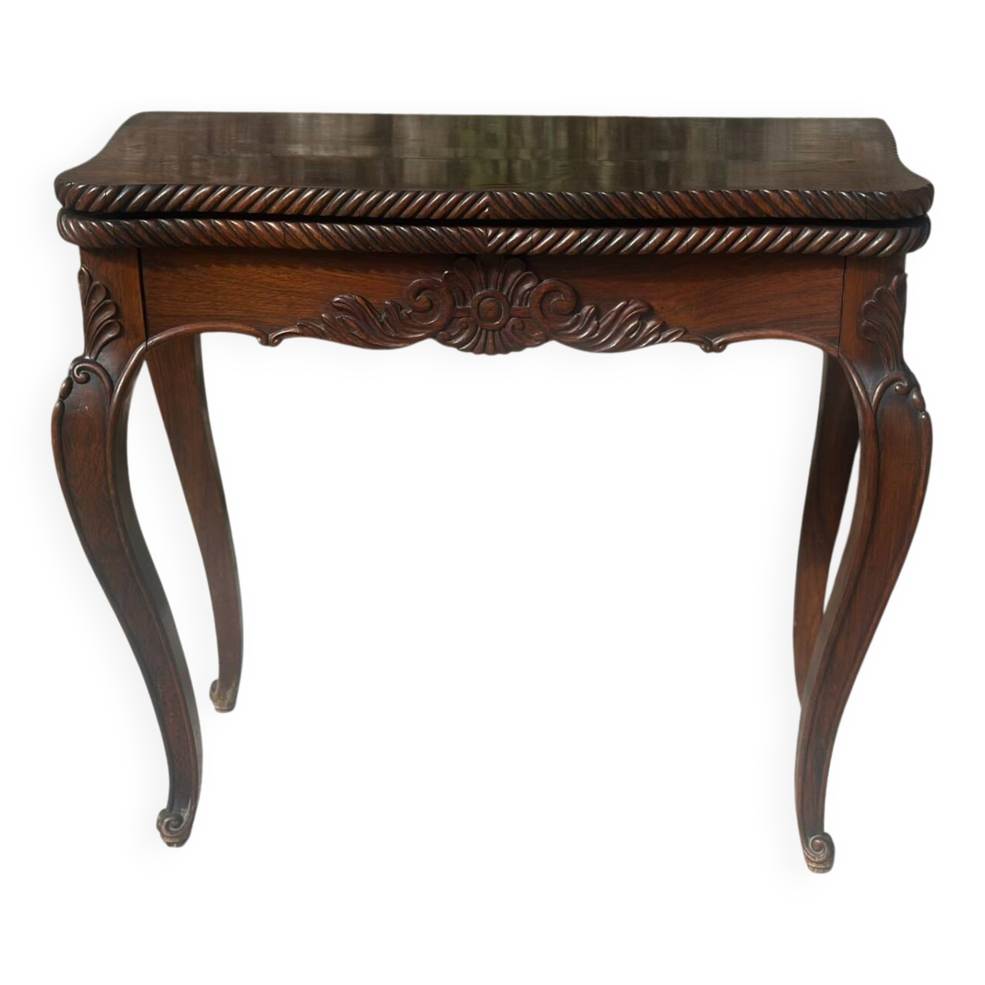 Louis XV style games table, 19th century