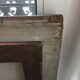 Schoolboy table with vintage square chalk