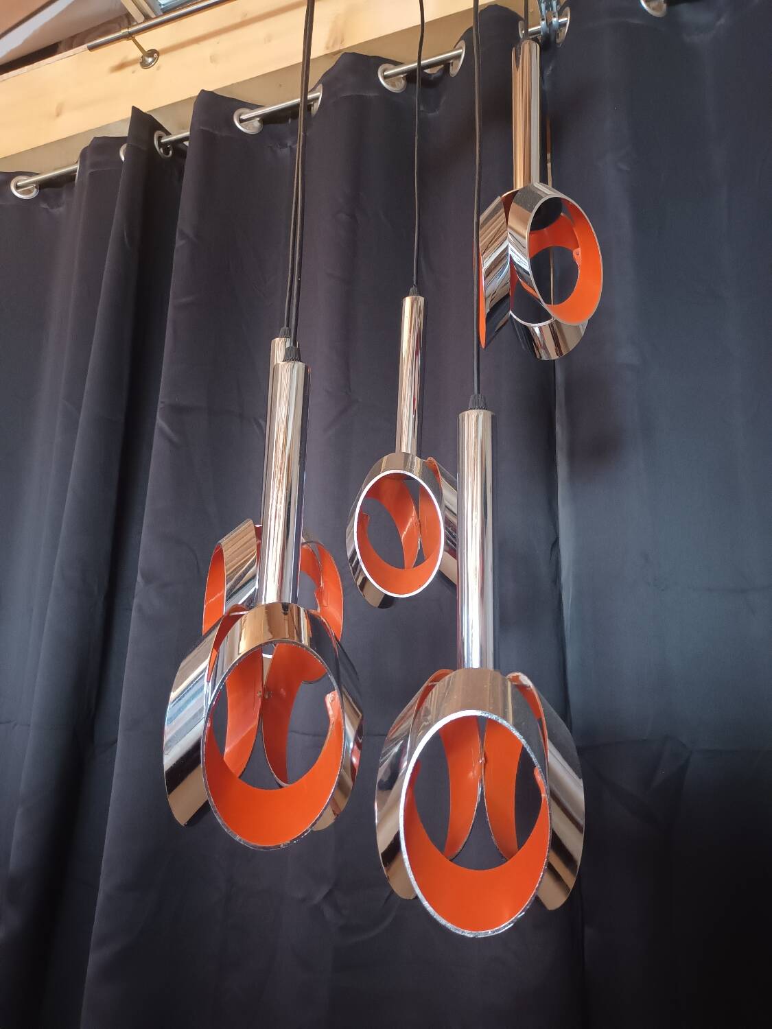 Vintage 1970s Raak chandelier