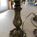 Set of 2 foot bedside lamp