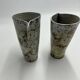 Ceramic mugs by alexandre kostanda (1921-2007)
