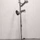 Three-spot floor lamp in chrome metal by Philips, Netherlands circa 1970.