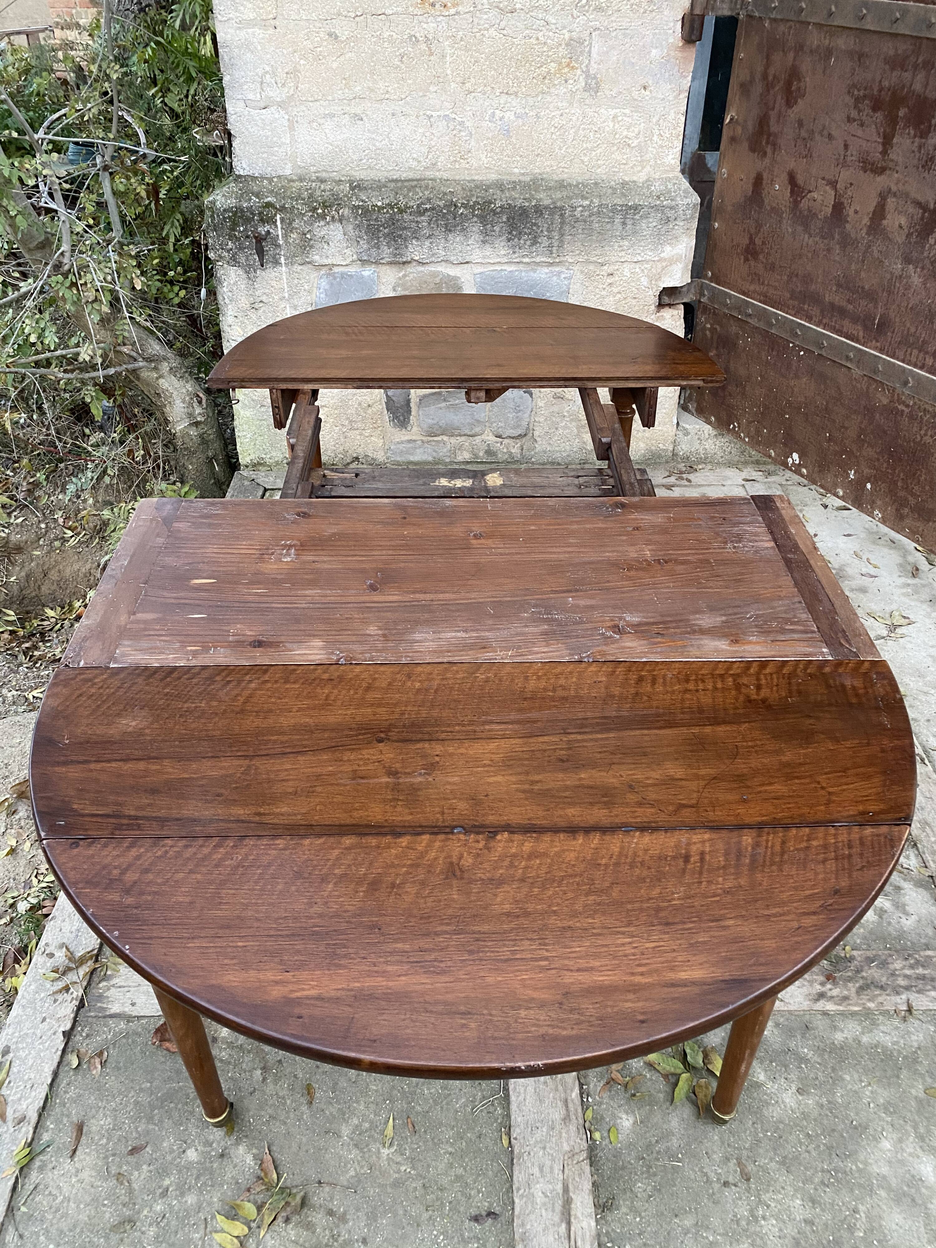Walnut dining table