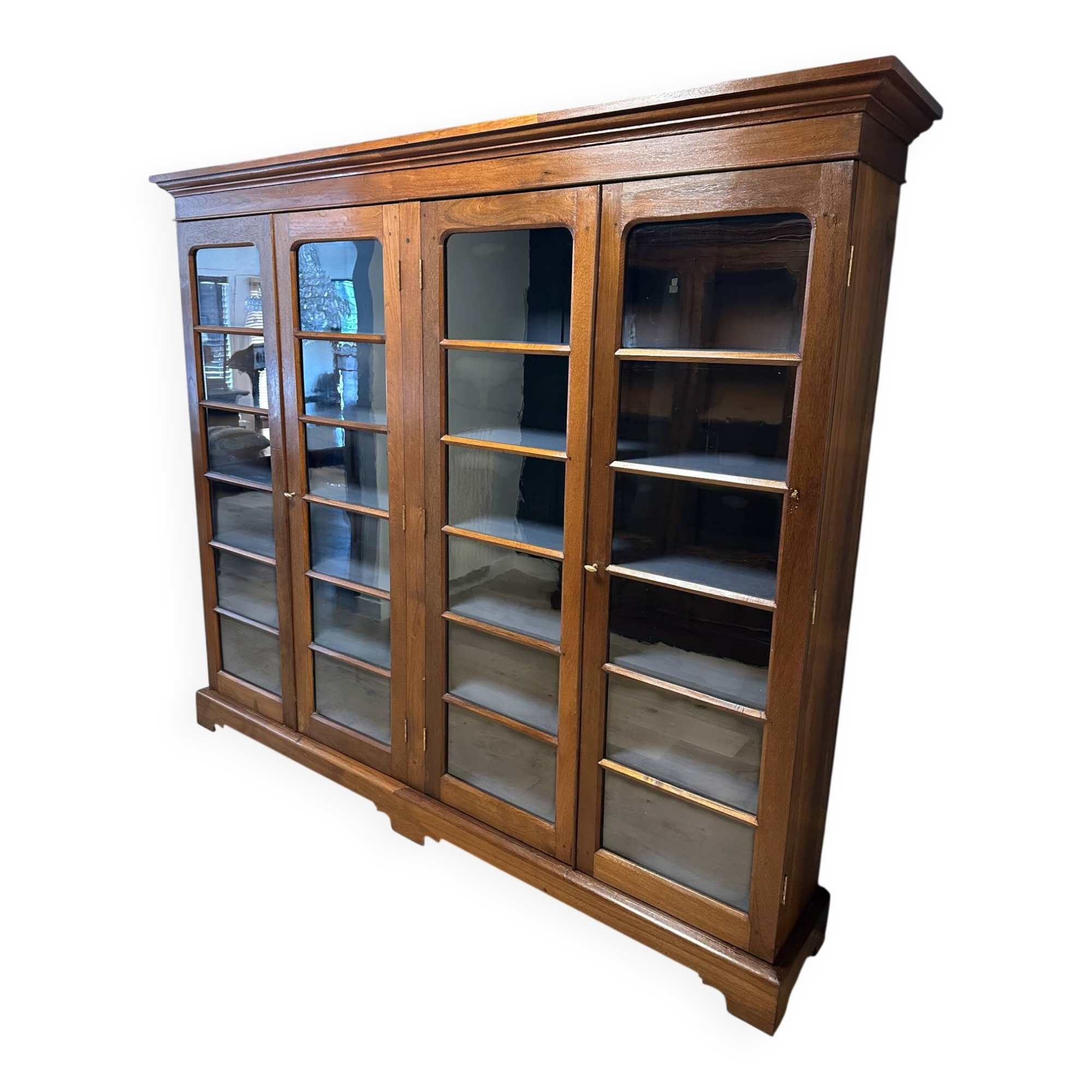 Large antique bookcase