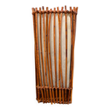 Vintage wicker lamp