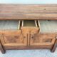 Empire-style buffet in cherry wood