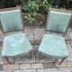 Pair of Louis XVI style chairs