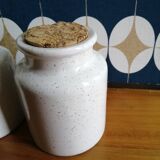 2 sandstone pots