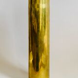 Old brass shell vase numbered H35cm