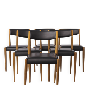 Ensemble de 6 chaises - salle manger style