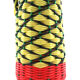 Bouteille scoubidou jaune