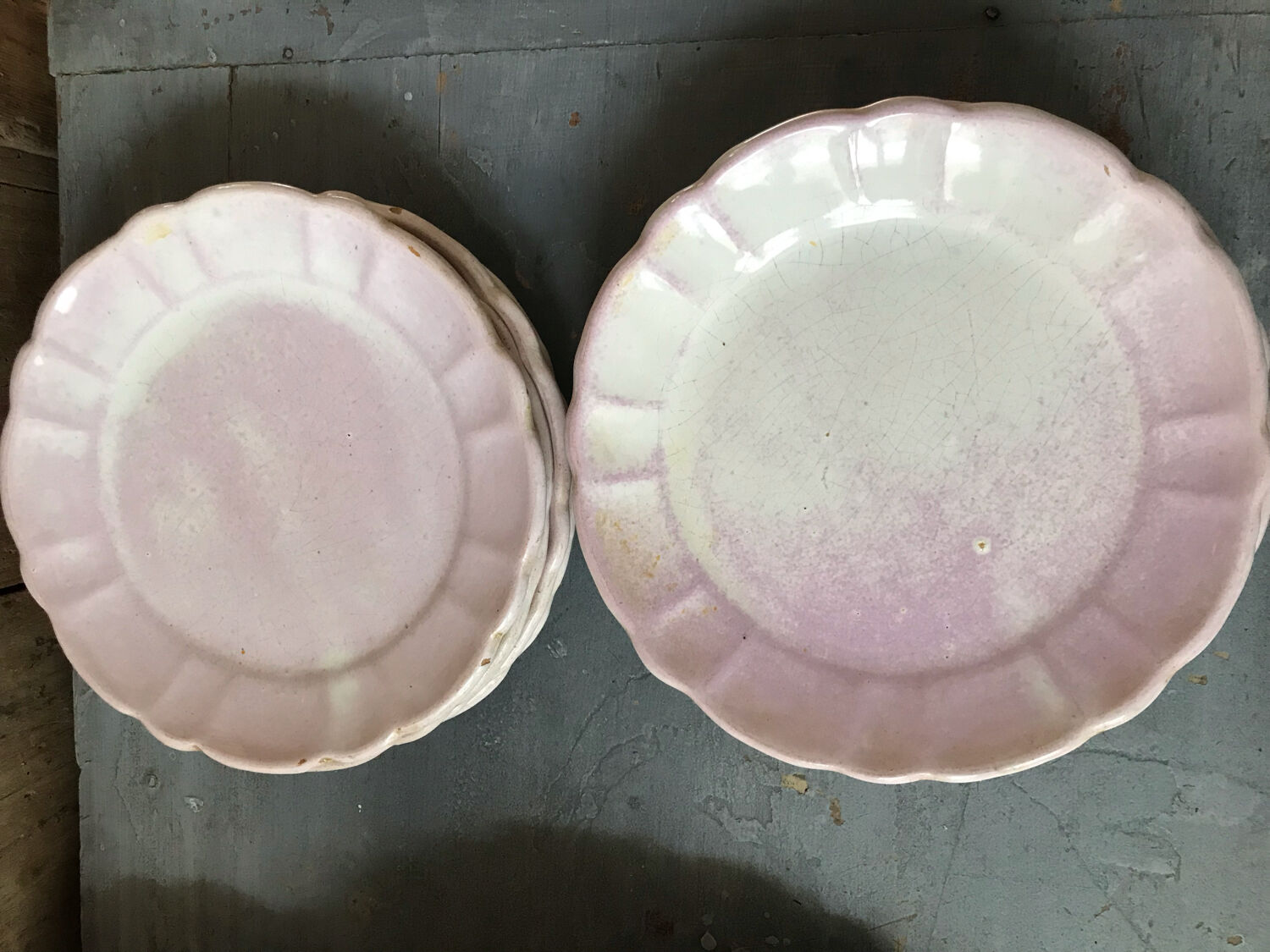 Aegitna Vallauris plates and raviers