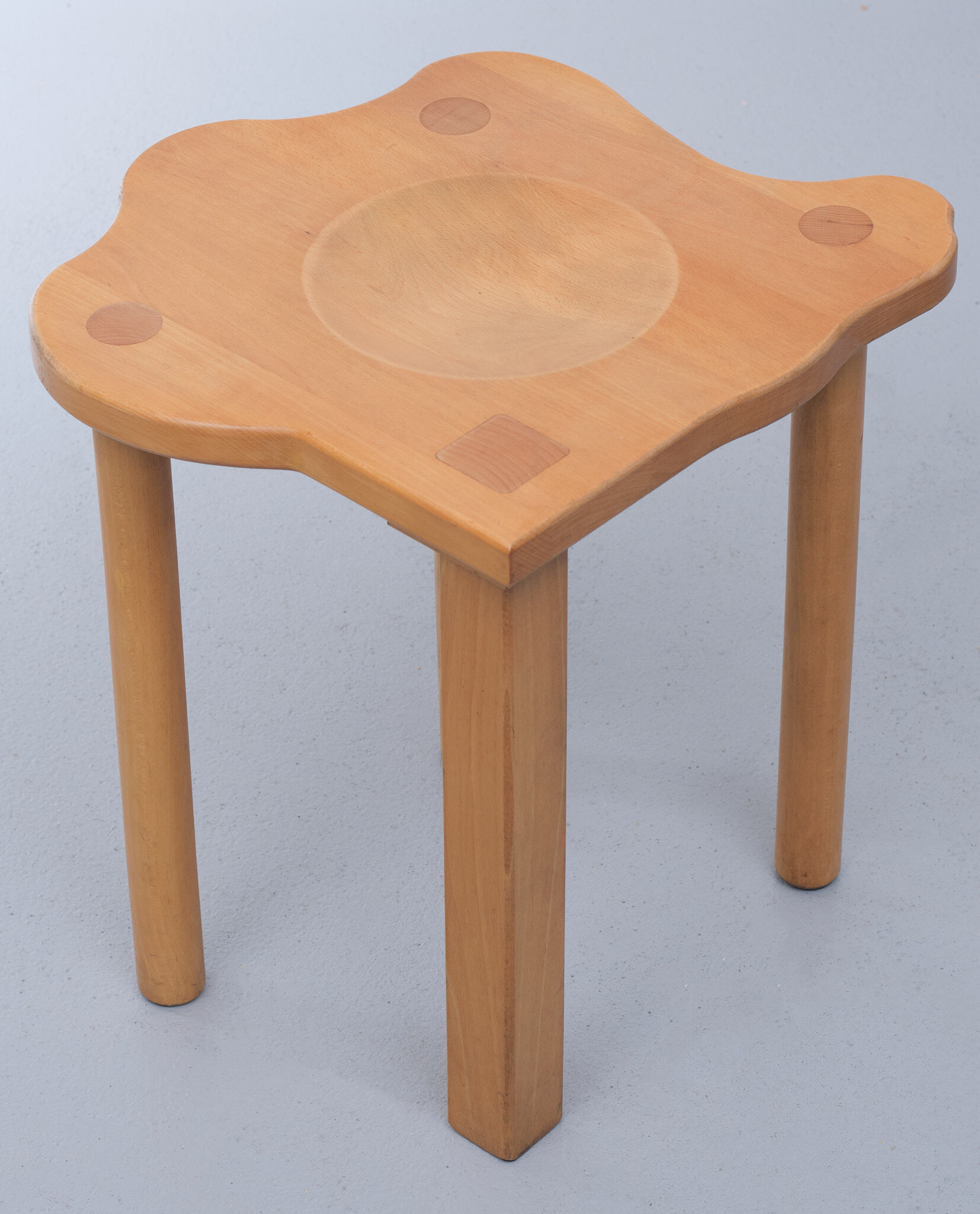 Era Herbstb Solid Pine Wood Stool