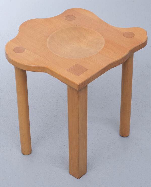 Tabouret en bois de pin massif Era Herbstb