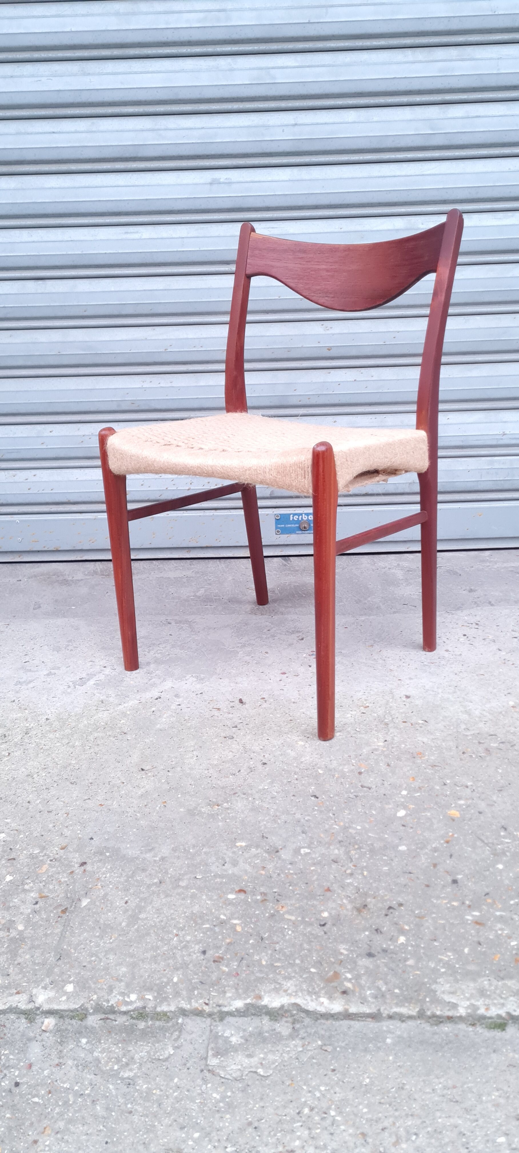 Scandinavian chair by Arne Wahl Iversen