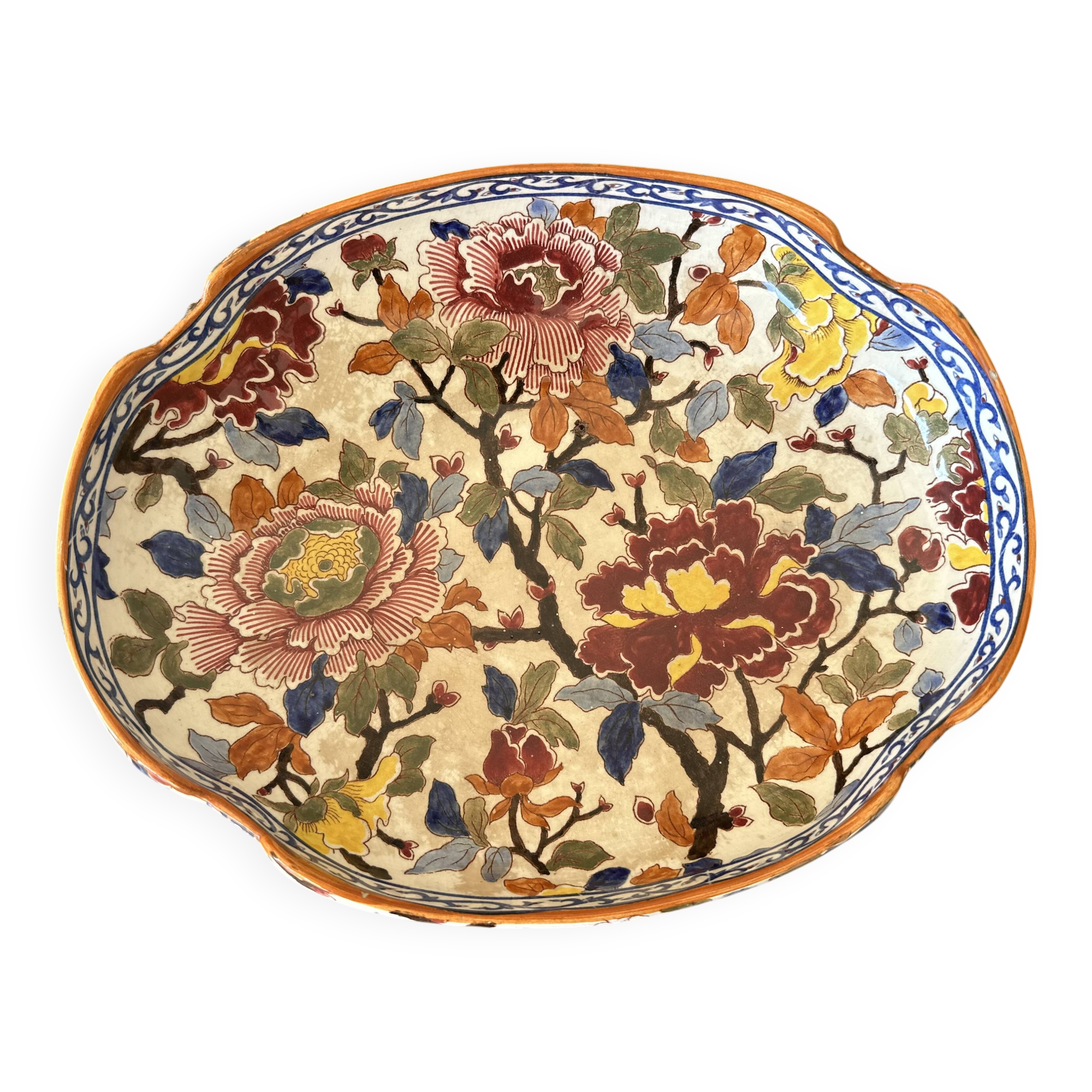 Plate Gien Floral Decor
