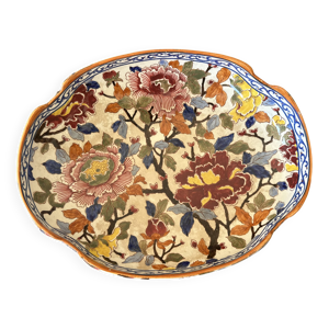 Plat Gien Décor Floral