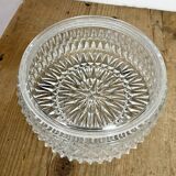 Vintage Glass Wall Or Ceiling Light, 1970s