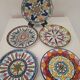 8 handmade ceramic dessert plates J.Arzo