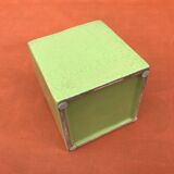 Neon-Green Crackled Effect Ceramic Planter / Decorative Pot