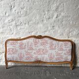 Pink Jouy bed