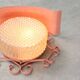 Mid-Century Intricate Italian Pink Wall Lamp, 1960s