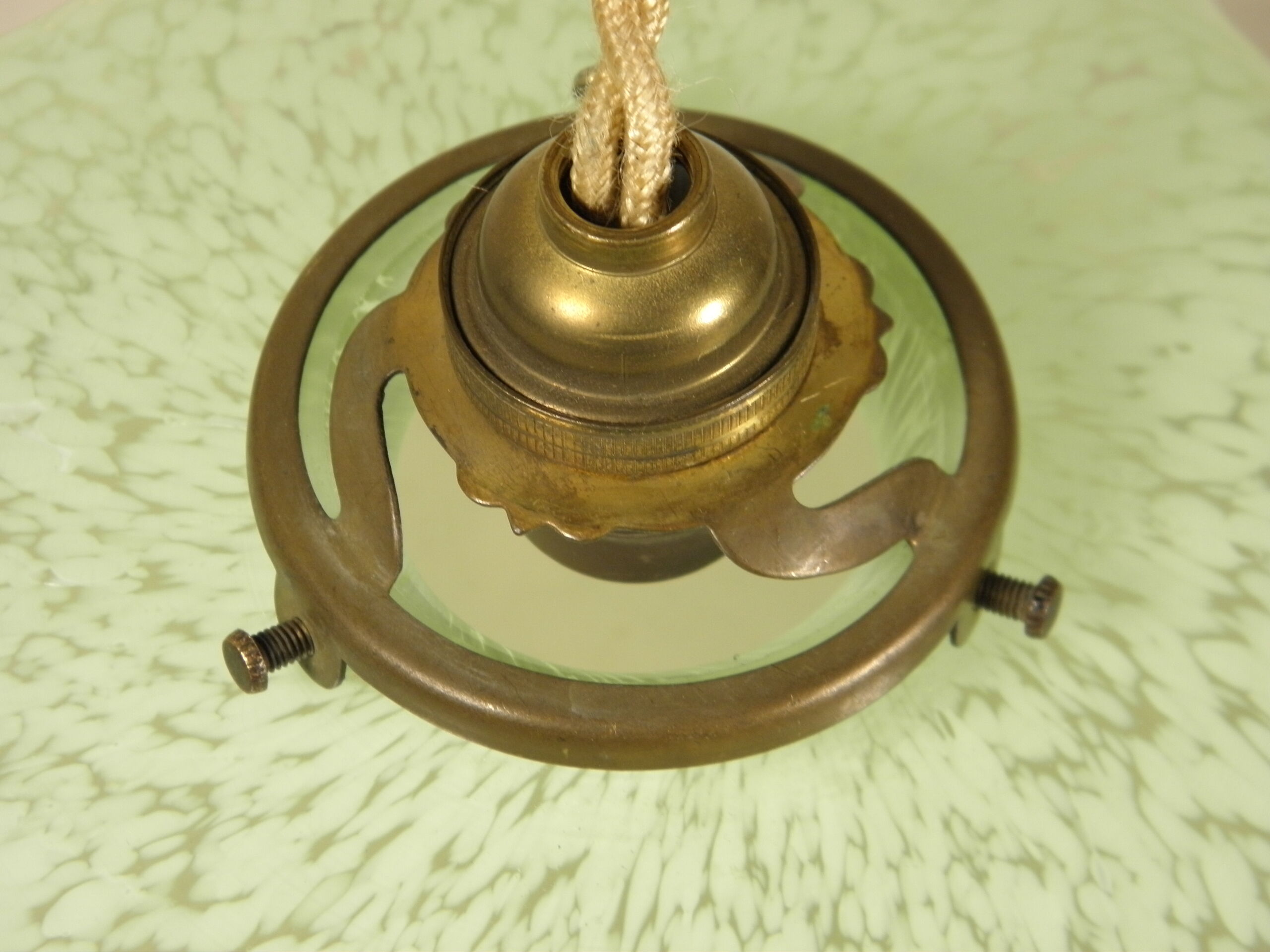 Clichy glass pendant lamp