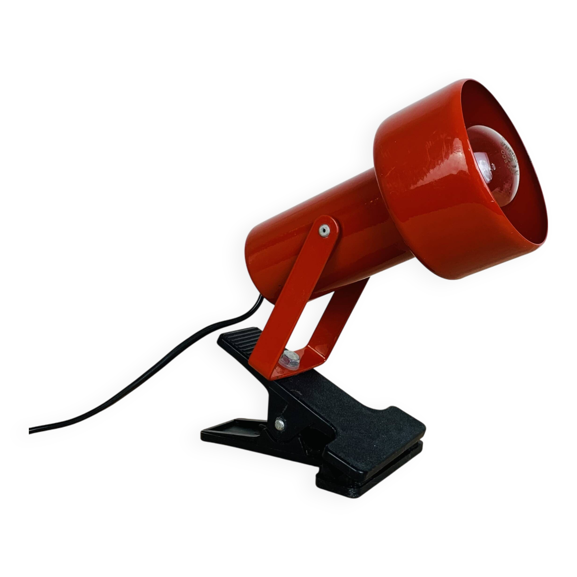 Applique spot pince rouge vintage