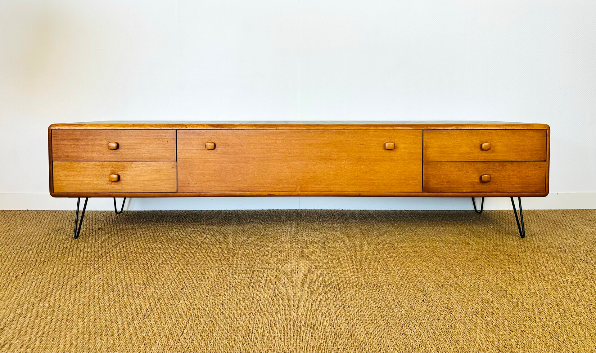 Enfilade scandinave en teck 1960