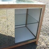 Small vintage buffet of commerce surrounded by mirrors